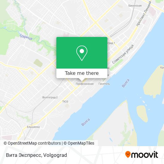 Вита Экспресс map