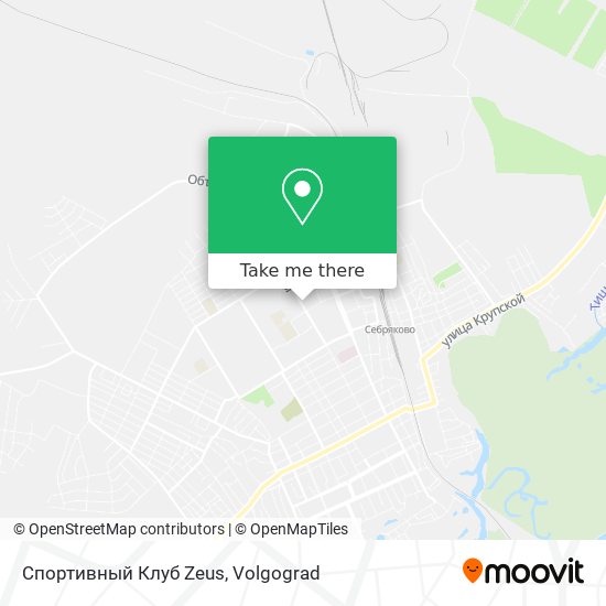 Спортивный Клуб Zeus map