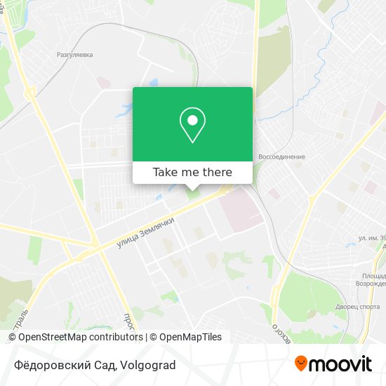 Фёдоровский Сад map