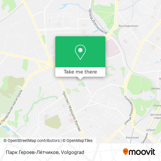 Парк Героев-Лётчиков map