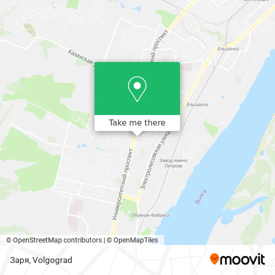 Заря map