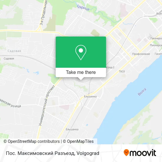 Пос. Максимовский Разъезд map