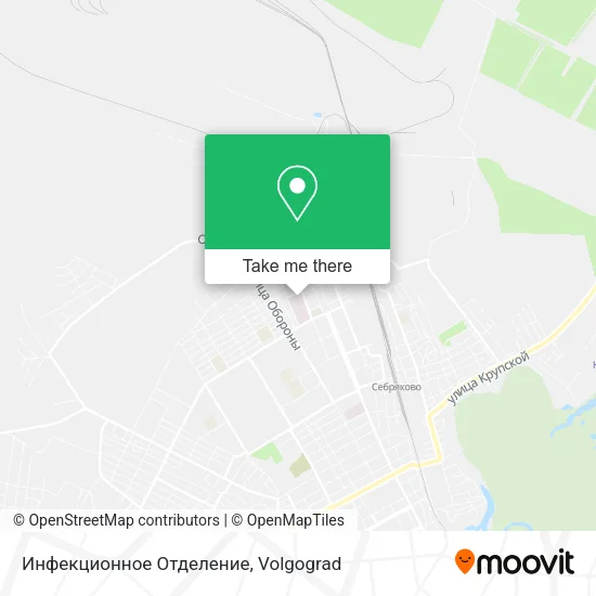 Инфекционное Отделение map