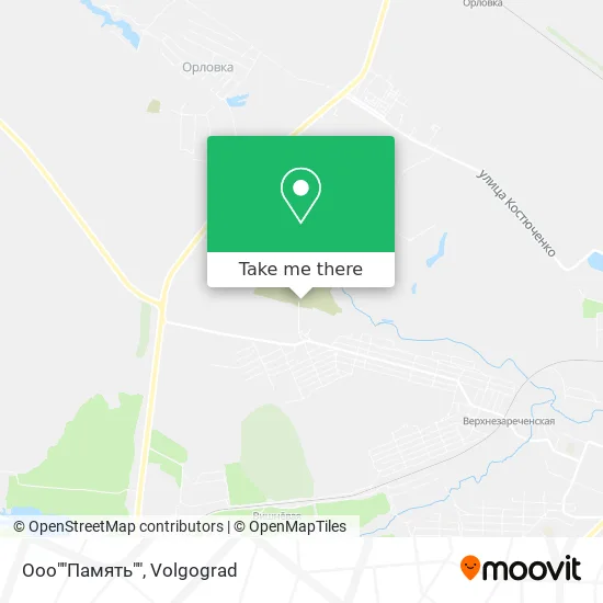 Ооо""Память"" map