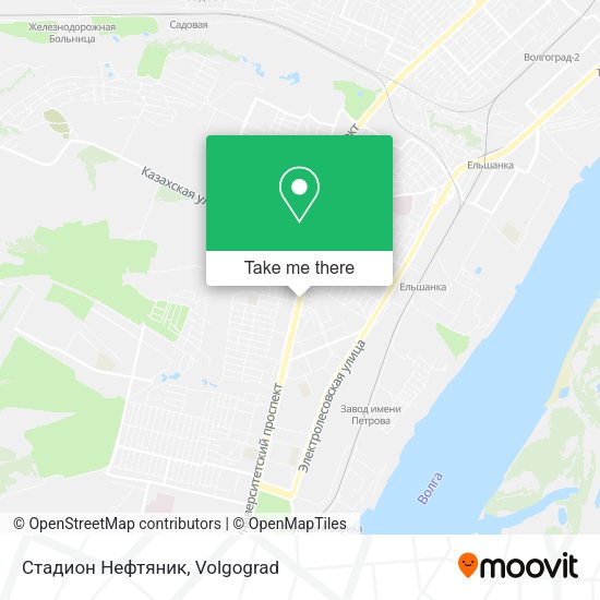 Стадион Нефтяник map