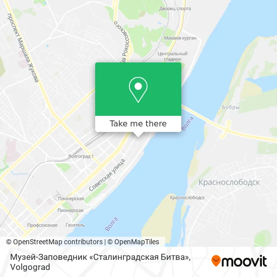 Музей-Заповедник «Сталинградская Битва» map