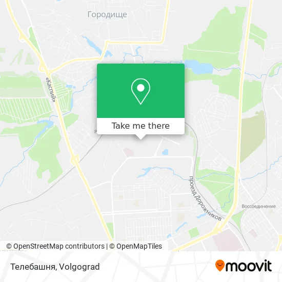 Телебашня map