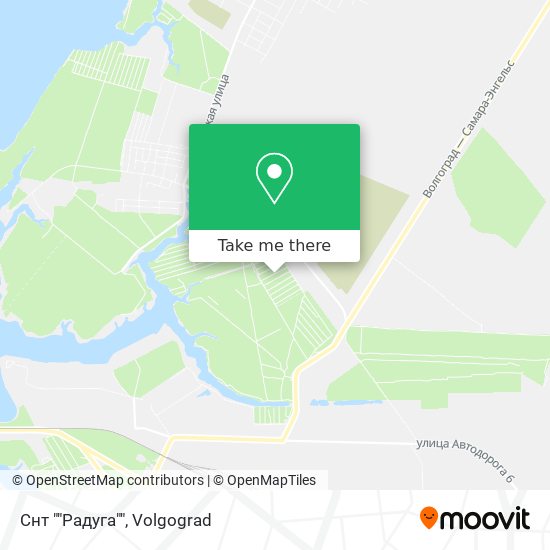 Снт ""Радуга"" map