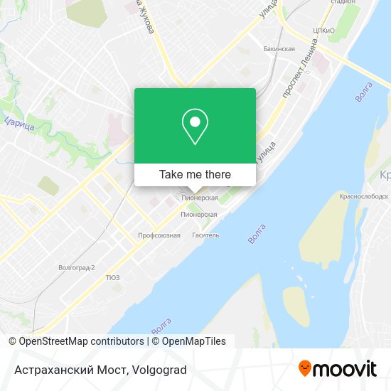 Астраханский Мост map