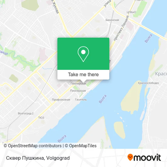 Сквер Пушкина map