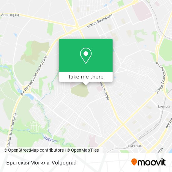 Братская Могила map