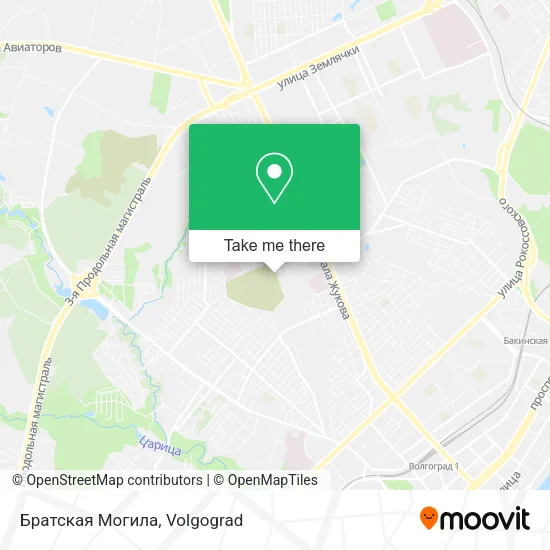 Братская Могила map