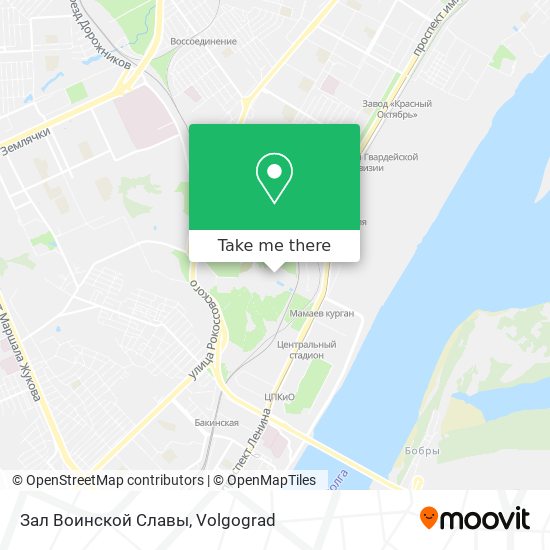 Зал Воинской Славы map