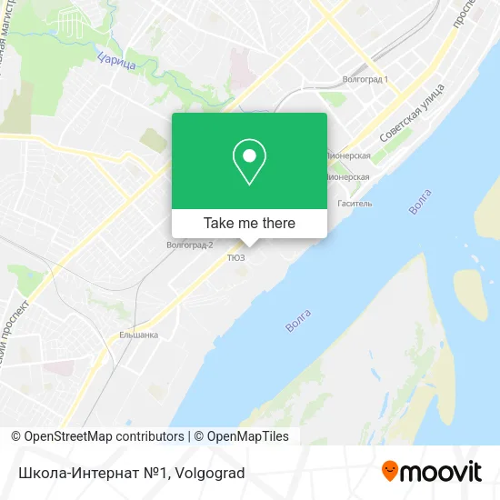 Школа-Интернат №1 map