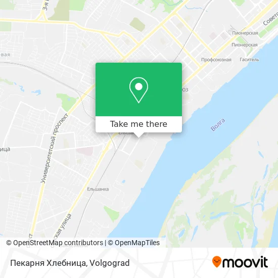 Пекарня Хлебница map
