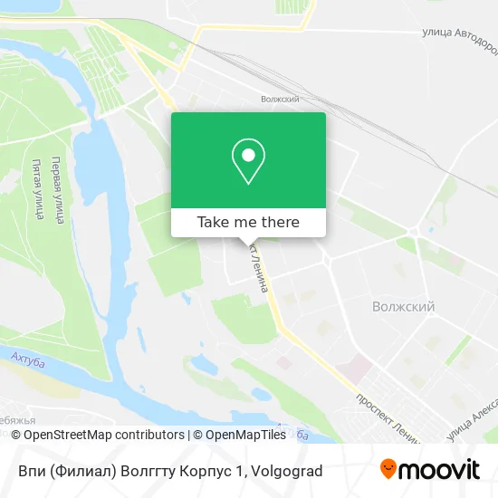 Впи (Филиал) Волггту Корпус 1 map