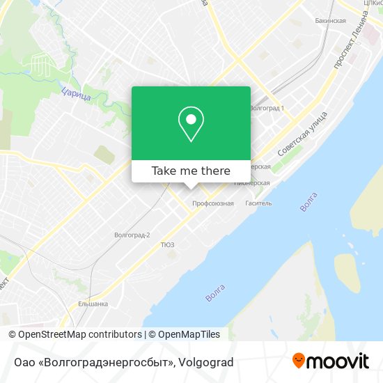 Оао «Волгоградэнергосбыт» map