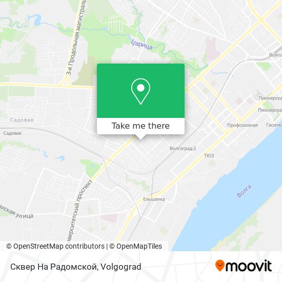 Сквер На Радомской map