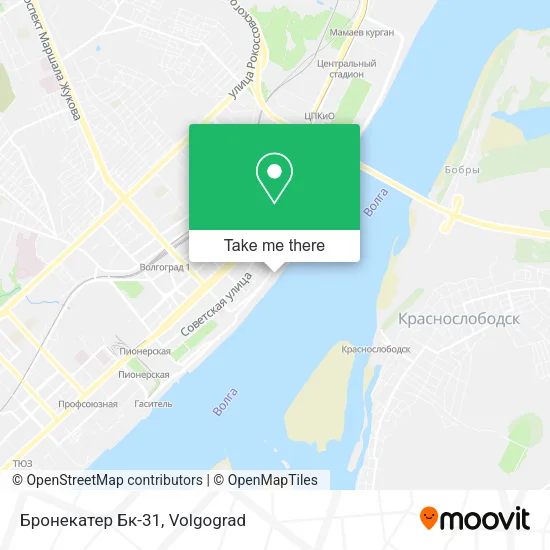 Бронекатер Бк-31 map