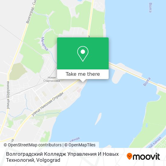 Волгоградский Колледж Управления И Новых Технологий map