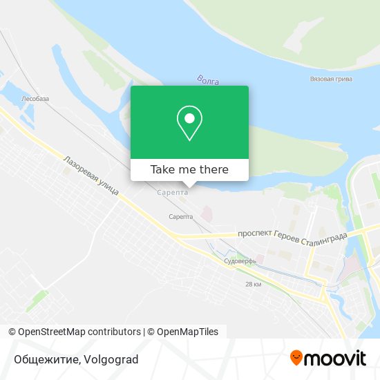 Общежитие map