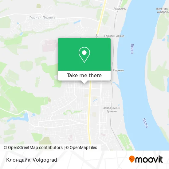 Клондайк map