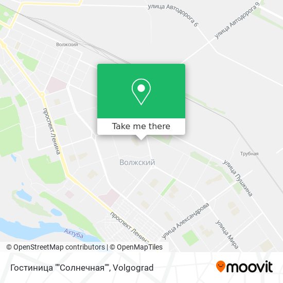 Гостиница ""Солнечная"" map