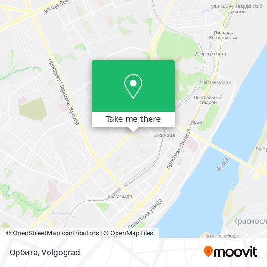 Орбита map