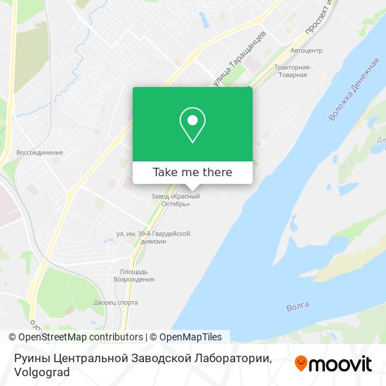 Руины Центральной Заводской Лаборатории map