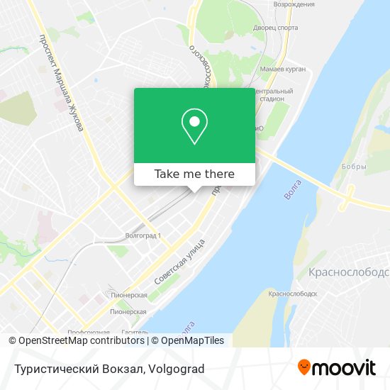 Туристический Вокзал map