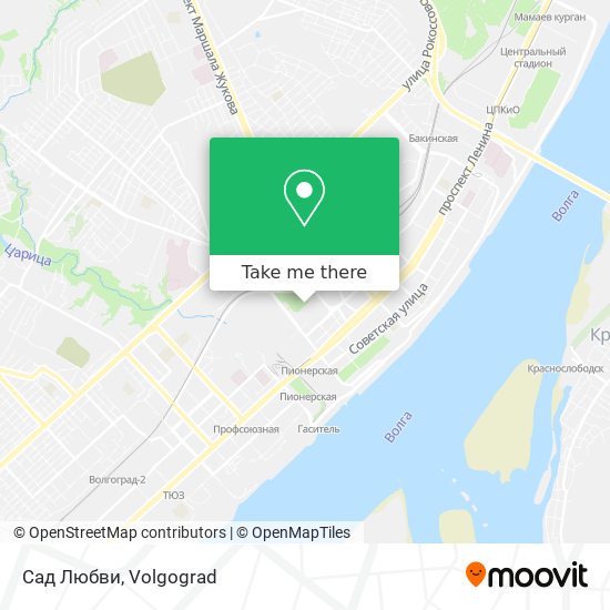 Сад Любви map