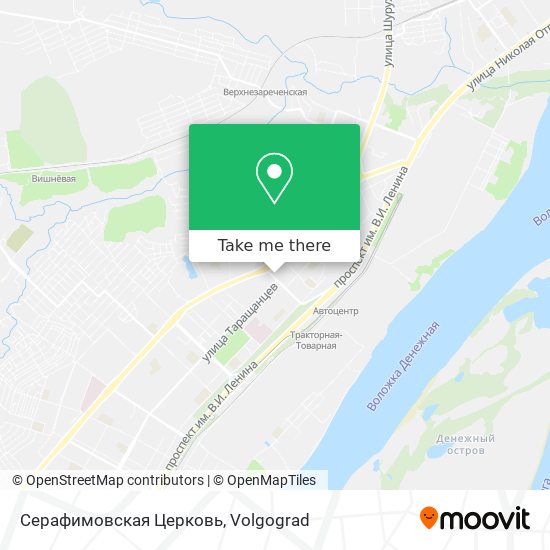 Серафимовская Церковь map