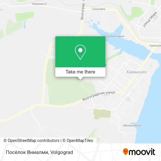 Посёлок Вниалми map