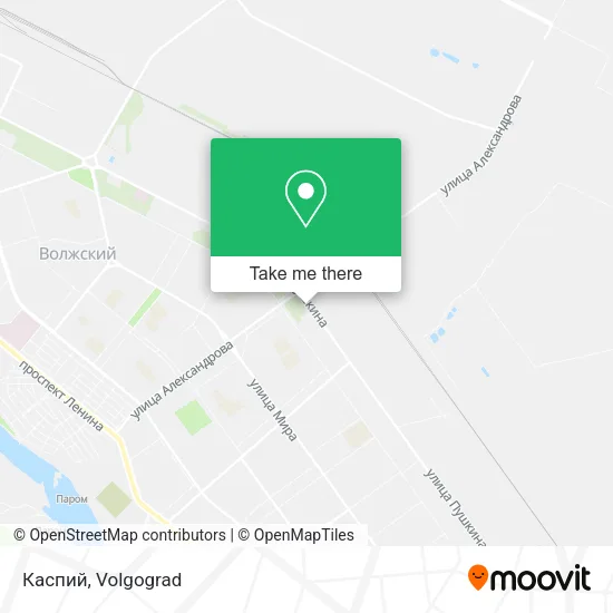 Каспий map