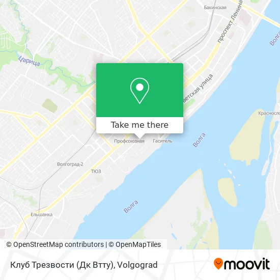 Клуб Трезвости (Дк Втту) map