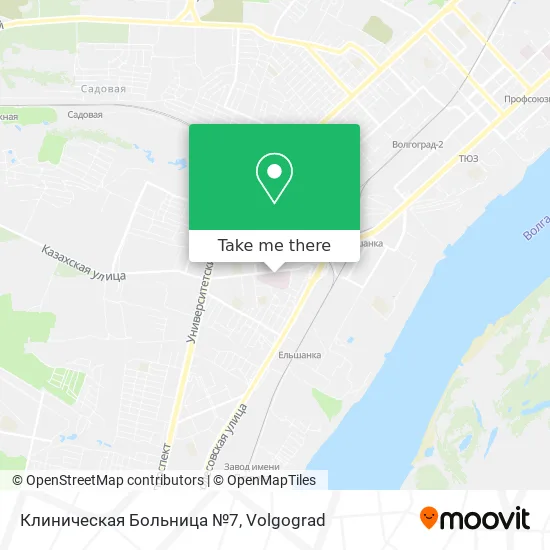 Клиническая Больница №7 map