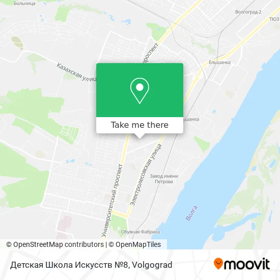 Детская Школа Искусств №8 map