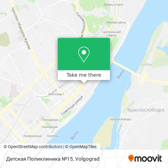 Детская Поликлиника №15 map