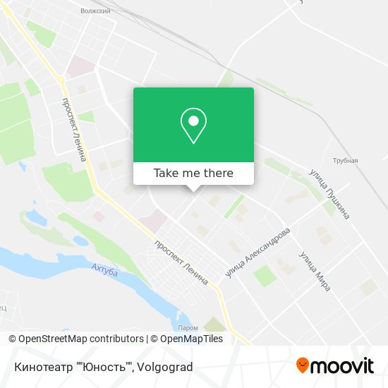 Кинотеатр ""Юность"" map