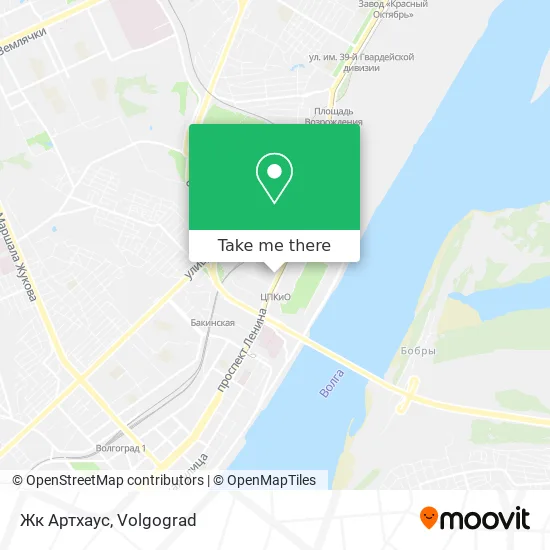 Жк Артхаус map