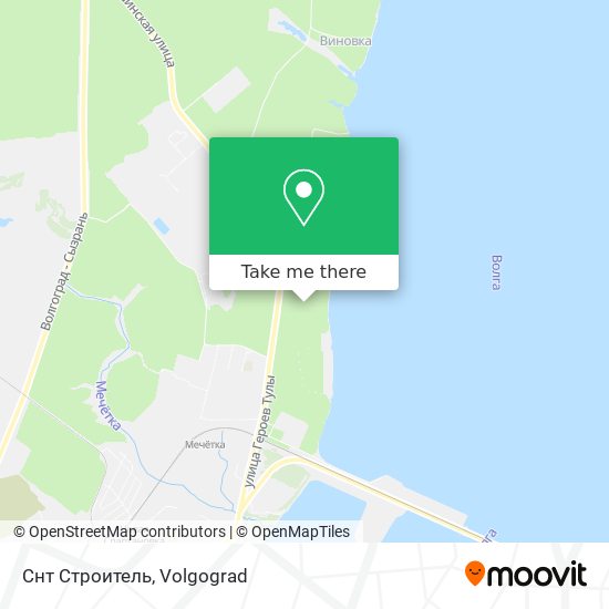 Снт Строитель map