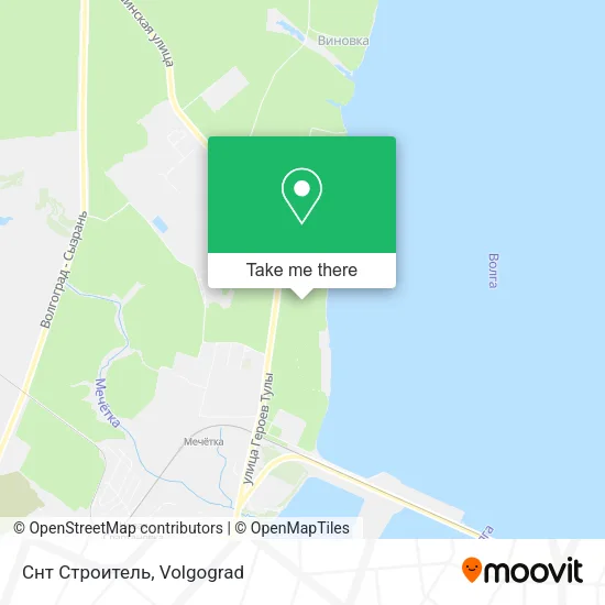 Снт Строитель map