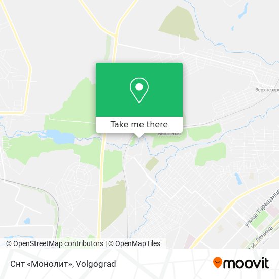 Снт «Монолит» map