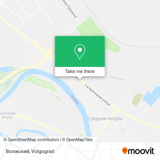 Волжский map