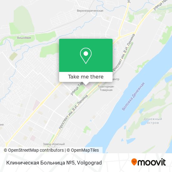 Клиническая Больница №5 map