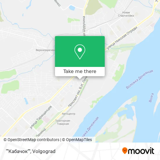 ""Кабачок"" map