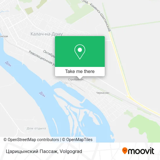 Царицынский Пассаж map