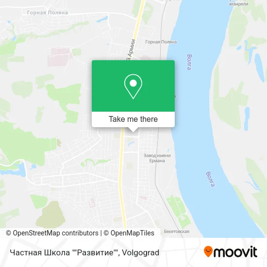 Частная Школа ""Развитие"" map