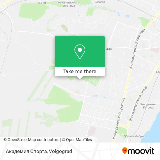 Академия Спорта map