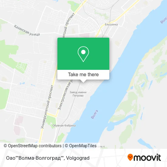Оао""Волма-Волгоград"" map